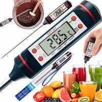 hh73 termometr szpilkowy elektroniczny kuchenny z sondą cyfrowy