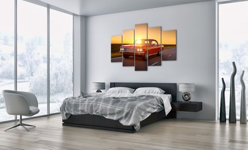 Obraz Na Płótnie - Samochód Szosa  - 150X100 Cm - Ea150X100-3702 na Arena.pl