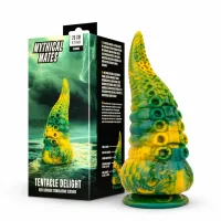 mythical mates tentacle delight green & yellow - model anatomiczny 22 cm