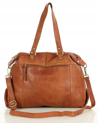 Torebka damska SKÓRZANA miejska Marco Mazzini na Arena.pl