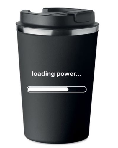 Kubek Termiczny Premium z Nadrukiem LOADING POWER kawa 350ml 0,35l KT_011 na Arena.pl