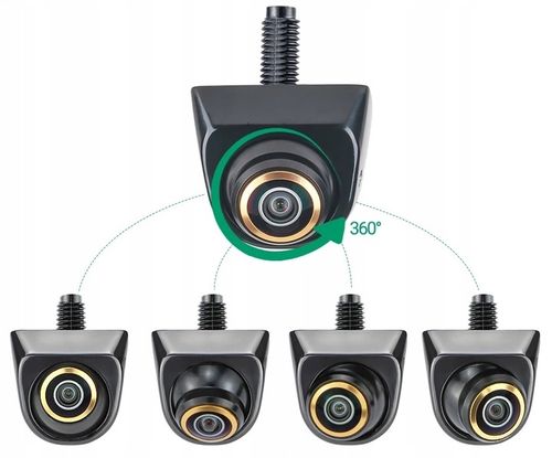 KAMERA COFANIA METAL AHD/CVBS 720P OBROTOWA 360 STOPNI LINNIE FISHEYE na Arena.pl