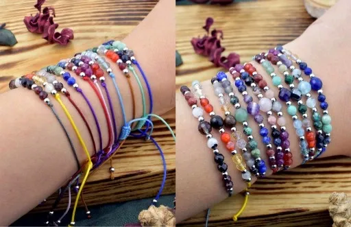 Bransoletka Znak Zodiaku BARAN Naturalne Kamienie Zodiak zdjęcie 3