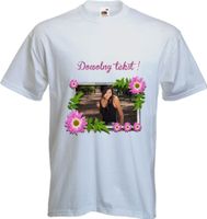 FOTO KOSZULKA Z WŁASNYM napisem NADRUKIEM ZDJĘCIEM