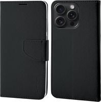Etui portfel iPhone 15 Pro Max skórzane z klapką stojak 360°