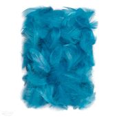 piórka  5-12 cm, 10 g turquoise a'6 2802