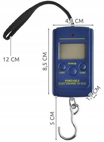 waga bagażowa led - 40kg na Arena.pl