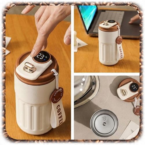 Kubek Termiczny Termos Kawa Herbata Wyświetlacz LED temperatura na Arena.pl