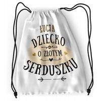 Plecak Sportowy Szkolny Dla Łucji Córki Dziecka Z Nadrukiem Ze Zdjęciem