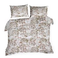 Pościel Julita 220x200 + 2x 70x80 naturalna bawełna ranforce