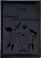 KALENDARZ A5 2026 dzienny KSIĄŻKOWY z grawerem DLA GROOMERA TWÓJ NAPIS