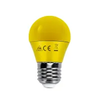 Żarówka LED G45 E27 4W 2700K żółta energooszczędna do salonu