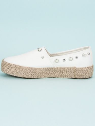 BIAŁE ESPADRYLE Rozmiar - 38 na Arena.pl