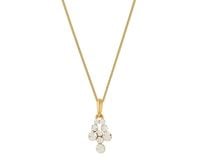 naszyjnik z kryształkami preciosa z kolekcji classic (c13597au)