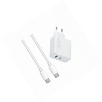 Szybka ładowarka 45W z kablem 1m 2 wejścia do Samsung Galaxy A53 5G