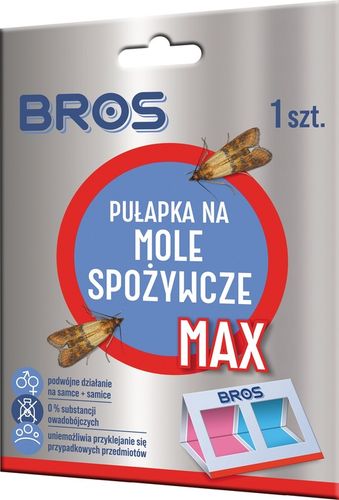 BROS Pułapka na mole spożywcze Max 10 SZTUK na Arena.pl