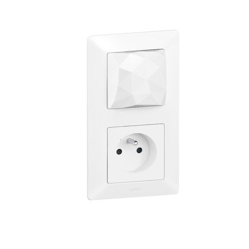 Valena life with Netatmo Legrand 752195 - zestaw startowy podstawowy (gniazdo control, łącznik bezprzewodowy wyjście/powrót) BIAŁY na Arena.pl