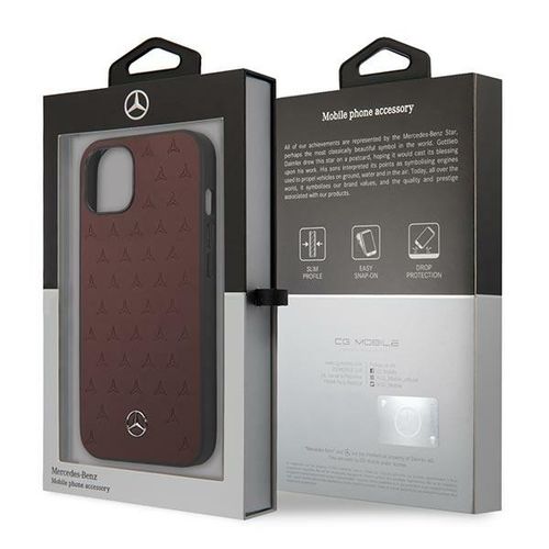 Etui Mercedes do iPhone 13 mini, Czerwony na Arena.pl