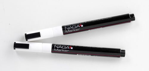 NAGA Markery do tablic - białe 2mm - 2szt na Arena.pl