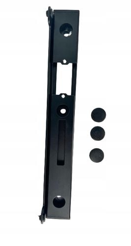 Kaseta elektrozaczepu niska kolor czarny RAL9005 do bramki furtki na Arena.pl