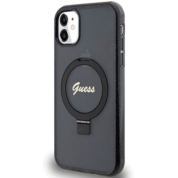 Etui Guess do iPhone 11, iPhone XR, Czarny, MagSafe zdjęcie 2