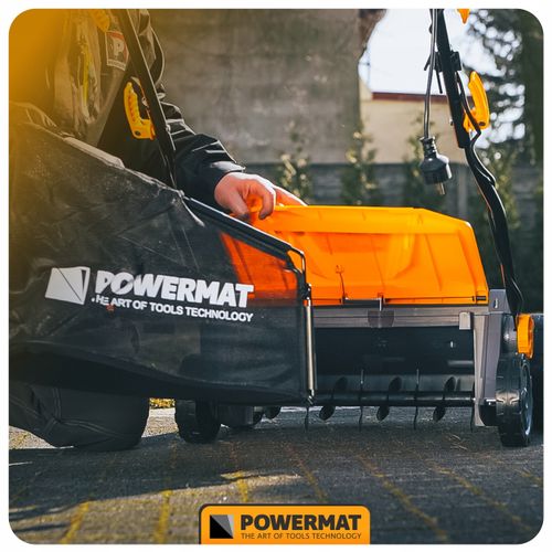 AERATOR WERTYKULATOR ELEKTRYCZNY 38CM 3W1 2550W PM-AEW-2550M na Arena.pl