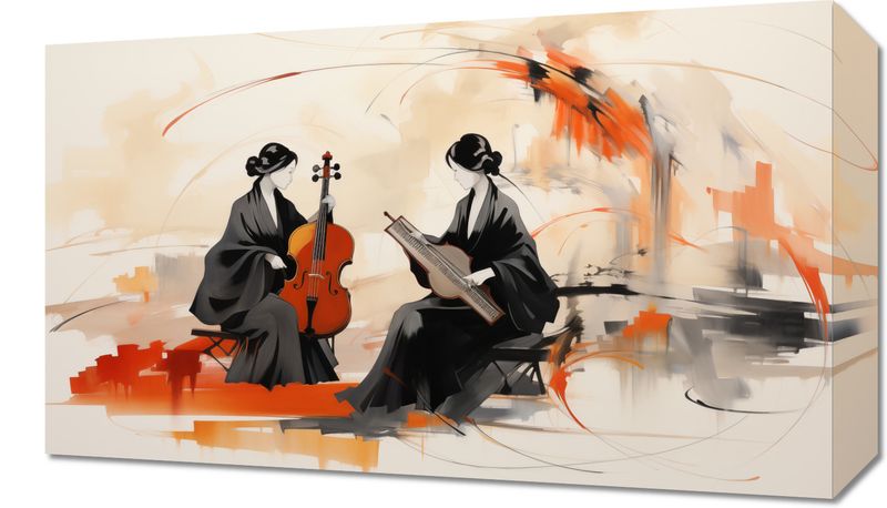 Obraz 50x30cm Harmonia Ciszy zdjęcie 1