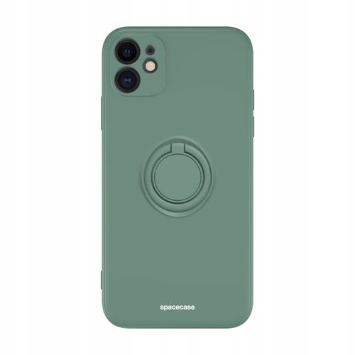 ETUI MATOWE DO IPHONE 11 SPACECASE SILICONE RING SILIKONOWE + SZKŁO na Arena.pl
