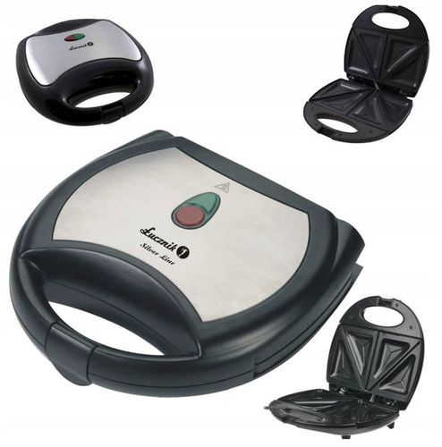 Sandwich toster opiekacz do kanapek trójkąty 750 W SW-1004 S Łucznik na Arena.pl