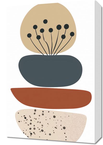 Obraz 40x60cm Organiczna Kompozycja zdjęcie 1