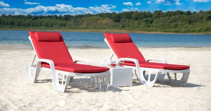 LEŻANKA basenowa profilowana FLORIDA biała SPA zdjęcie 13