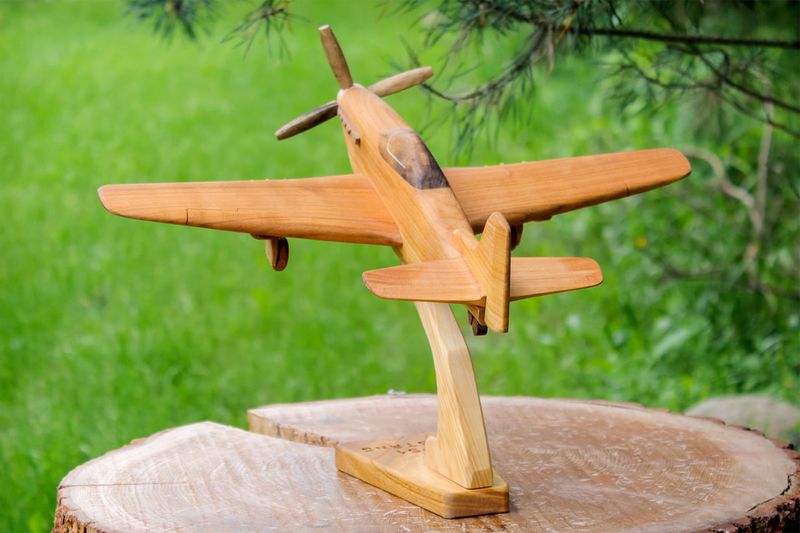 Duży model samolotu "P-51 Mustang" zdjęcie 13