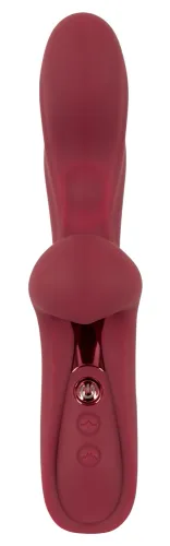 javida 2-function rabbit vibe thumpin silikonowy, 22,3 cm, fioletowy na Arena.pl