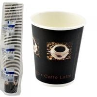 KUBKI PAPIEROWE Z NADRUKIEM COFFEE 240 ML 50 SZT