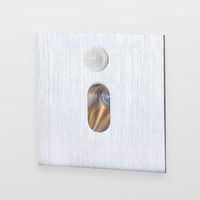 Oczko podtynkowe schodowe Lesel 001 XL 100102208 Elkim LED 1W 4000K srebrne