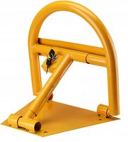 BLOKADA PARKINGOWA SKŁADANA SŁUPEK PARKINGOWY 40 CM NA KLUCZ ZAPORA STALOWA