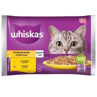 Whiskas Karma mokra dla kota drób w galaretce 85 g x 4 sztuki
