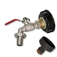 ZAWÓR KRAN 3/4 CZERPALNY ZBIORNIK 1000L IBC KOREK