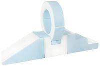 Zestaw 7 klocków piankowych Hoop (biały, niebieski (pastel))