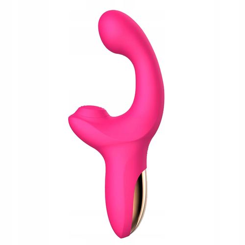 Wibrator do pochwy z pulsacjami, silikonowy. 2 silniki. na Arena.pl