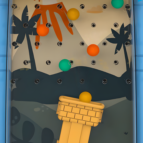 Gra Zręcznościowa Łapacz Kulek Dinozaur Automat Winda Kierownica LED Dźwięk na Arena.pl