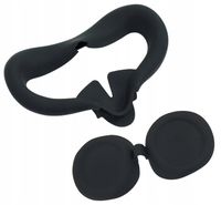 Nakładka Silikonowa + Osłona na soczewki do Meta Quest 3 WYSOKA JAKOŚĆ !