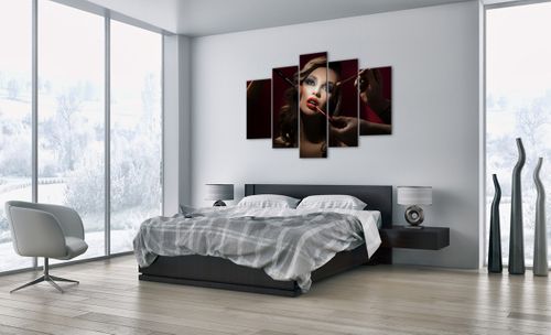 Obraz Na Płótnie - Kobieta Modelka - 150X100 Cm - Ea150X100-2597 na Arena.pl