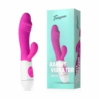 teazers rabbit pink - wielofunkcyjny masażer z 10 trybami wibracji