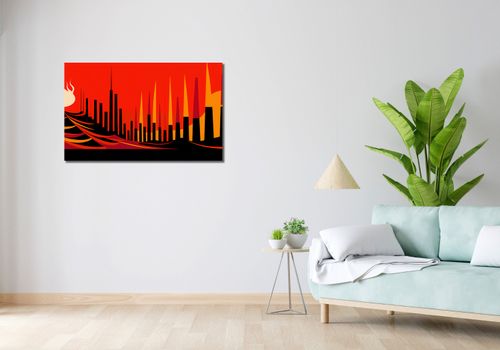 Obraz 100x60cm Kolorowy Bizneskot na Arena.pl