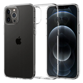 Etui Silikonowe Przezroczyste do iPhone 12 Pro Ochrona Plecki Cienkie