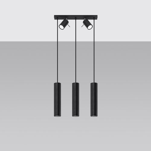 Lampa wisząca RING 3 czarny na Arena.pl