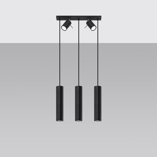 Lampa wisząca RING 3 czarny zdjęcie 3