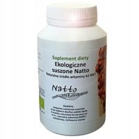 Bio NATTO Witamina K2 mk-7 i Nattokinaza 120 kapsułek