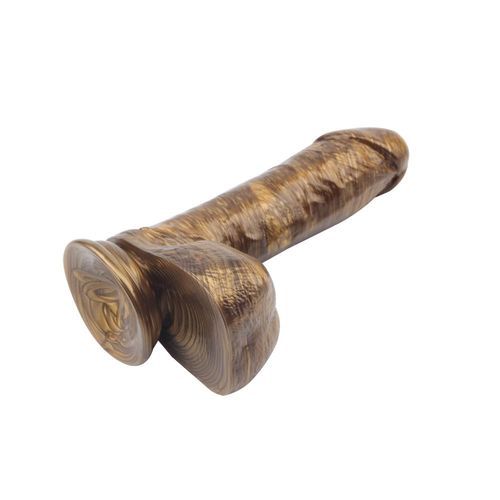 dildo realistyczne członek jądram przyssawka 19 cm na Arena.pl